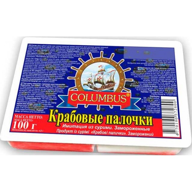 Крабовые палочки Vici Columbus