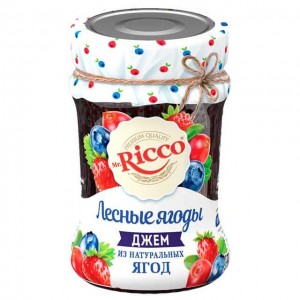 Джем Mr.Ricco Лесные ягоды